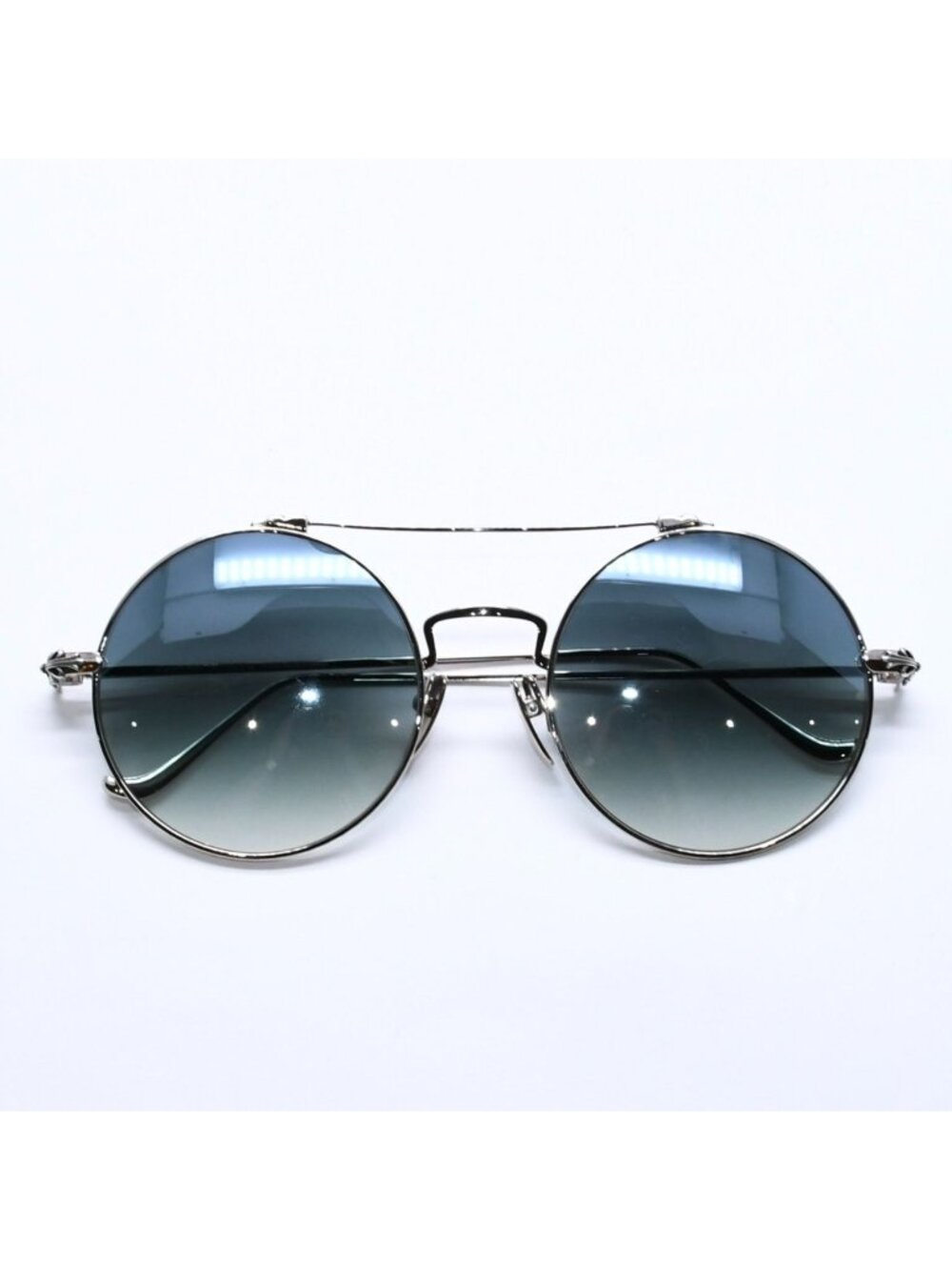 Chrome Hearts Prawn Queen Round Sunglasses 54 Gradation Eyewear